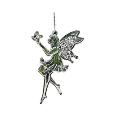 Imagem de Pingentes De Natal Para Árvore 5 Peças: Floco De Neve, Alce, Boneco De