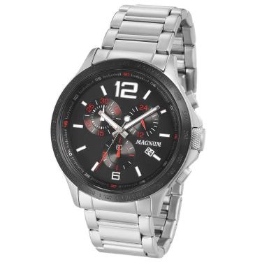 Imagem de Relógio Masculino Analógico Magnum MA33522Q - Prata