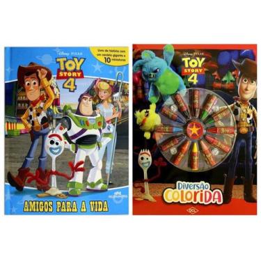 Imagem de Kit Toy Story 4 - Disney Diversão Colorida + Miniatura - Toy Story 4: 