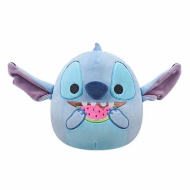 Imagem de Pelúcia Squishmallows 20cm do Stitch com Melância - Disney - Sunny Bri