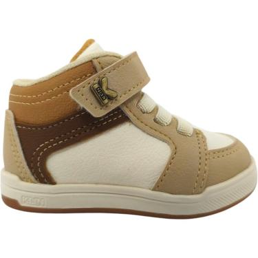 Imagem de Tenis Infantil Menino Botinha Casual Dia a Dia Passeio Escola Anatômico Conforto  Klin...