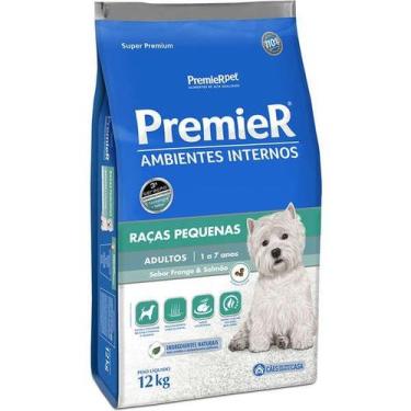 Imagem de Ração Premier Super Premium Cães Adultos Pequeno Porte 12kg Frango e S