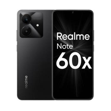 Imagem de Smartphone Realme Note 60x, 128GB, 4GB RAM, Tela 6,72 polegadas 120Hz,