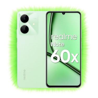 Imagem de Smartphone Realme Note 60x, 128GB, 4GB RAM, Câmera 50MP com IA, Androi