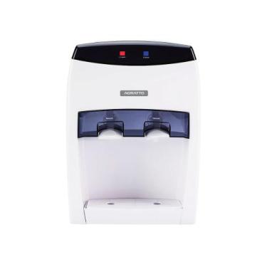 Imagem de Bebedouro de Mesa Refrigerado Agratto BEM03 Bivolt Branco com Água Gel
