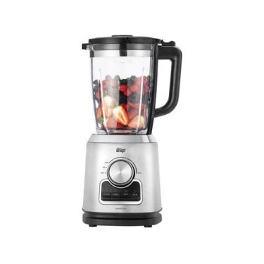 Imagem de Liquidificador Com Copo De Vidro Wap Wb2000 220V, Preto e Cinza, 220V