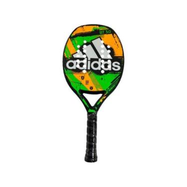 Imagem de Raquete de Beach Tennis Adidas BT 3.0 Laranja e Verde, Verde e Laranja