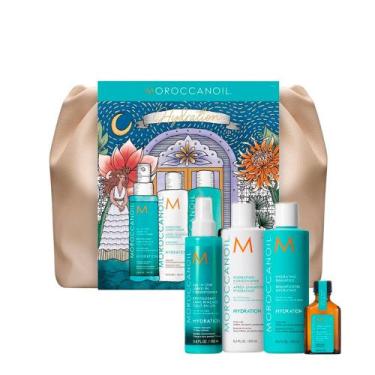 Imagem de Kit Moroccanoil Hydration - Shampoo e Condicionador 250ml + Spray All 