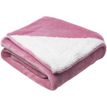 Imagem de Cobertor Bebê Sherpa Sultan Happy Day Rosa, Rosa, Bebê