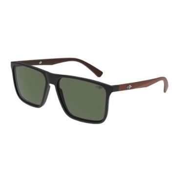 Imagem de Óculos Solar Mormaii Jakarta Sun M0145afw71 Preto Fosco Lente Verde ca