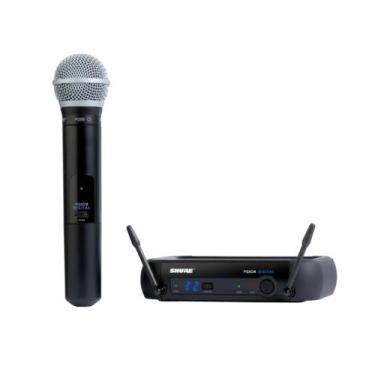 Imagem de Microfone Profissional de Mão Sem Fio PGXD24/PG58 X8 - SHURE