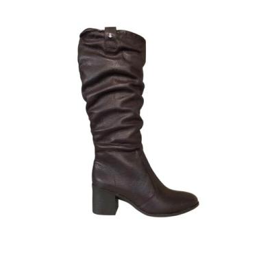Imagem de Bottero Bota Cano Longo Feminina 100% Couro Ref. 346920 -, Marrom, 36