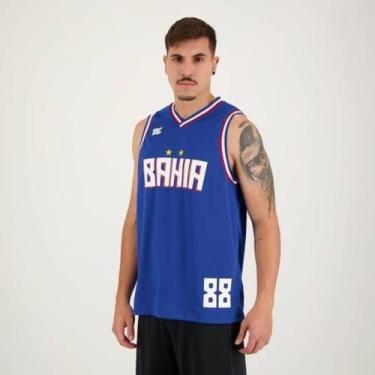Imagem de Camisa regata basquete 88 azul royal - Esquadrão, G