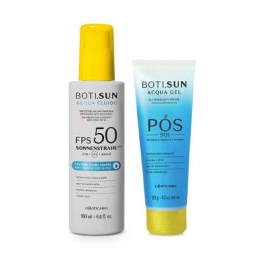 Imagem de Combo Boti.Sun Acqua fluido e Gel Hidratante Pós-Sol - O BOTIARIO