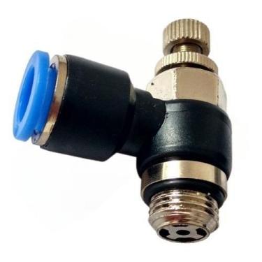 Imagem de Válvula Reguladora De Fluxo 1/4  Bsp X Tubo 6mm - AT