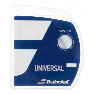 Imagem de Corda Synthetic Gut 130/16 12m Branco Raquete Tênis Babolat Cor:Branco
