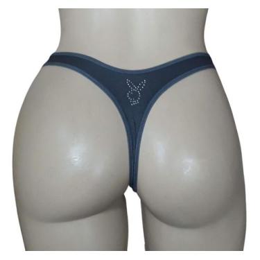 Imagem de Calcinha Básica Tanga Fio Dental Diversa Cores Coelinho 1015 - Edma, C