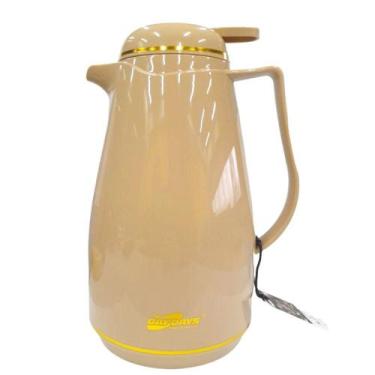 Imagem de Garrafa Térmica 1L c/ Gatilho N2450389 Bege - DayDays - Quanhe