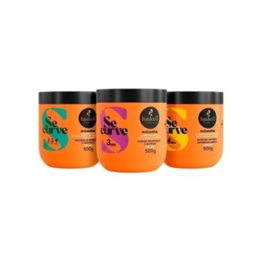 Imagem de Kit Haskell Se Curve Cabelos Crespos Ondulados Cacheado 500g