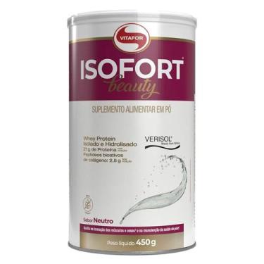 Imagem de Isofort Beauty Vitafor Whey Protein Isolado e Hidrolisado Sabor Neutro