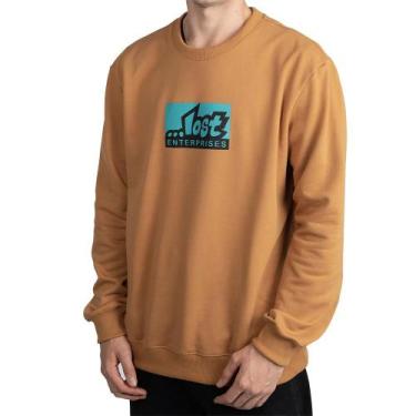 Imagem de Moletom Lost Careca Enterprises WT23 Masculino Bronze, M, Harvest gold