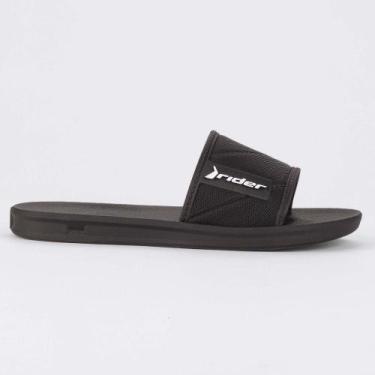 Imagem de Chinelo Rider Infantil Slide Menino Presente Criança 11592, Preto, 31
