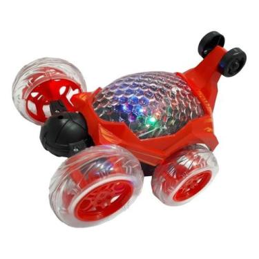 Imagem de Carro De Controle Remoto Crazy Recarregavel Vermelho DmToys - Dm Toys