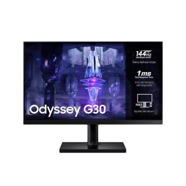 Imagem de Monitor Gamer Samsung Odyssey G30 24 Pol LS24BG300 ADM Freesync Full H