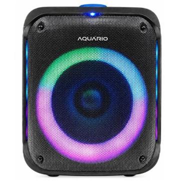 Imagem de Caixa Som Amplificada Bluetooth 550W 8 Pol Led RGB TWS - Aquário
