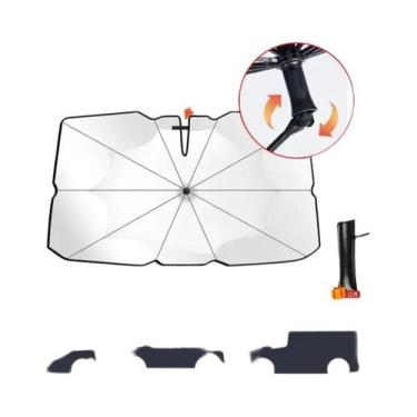 Imagem de Sombrinha Dobrável Para Carro, Protetor Solar Para Para-brisa, Isolame