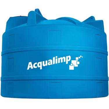 Imagem de Tanque para Armazenamento de Água 590205 15000L Tampa Click Anti-UV Azul Acqualimp