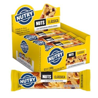 Imagem de Nutry Barra de Nuts Clássica 25g - Display