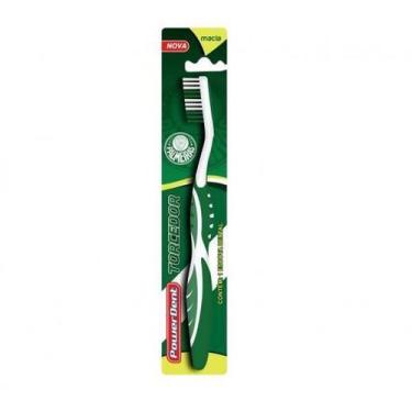 Imagem de Escova dental powerdent torcedor palmeira ref:1080 - power dent