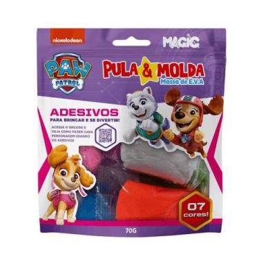 Imagem de Patrulha Canina Skye Massa de Modelar EVA Pula e Molda - Ciranda Cultu