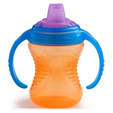 Imagem de Copo Mighty Grip Laranja/Azul Munchkin 237ml