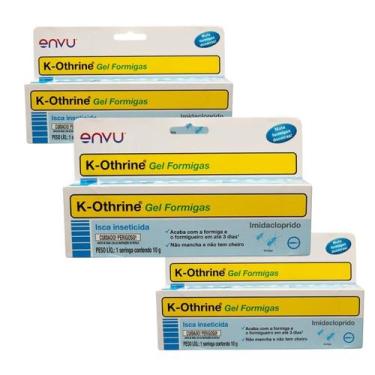 Imagem de 3 K-Othrine Gel Formigas Envu - Seringa 10g