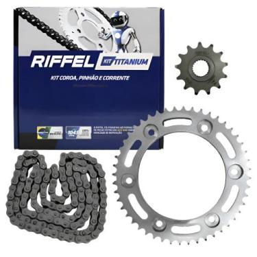 Imagem de Kit Relação Xtz 250 Tenere 10/18 Xtz 250 Lander 09/25 Riffel