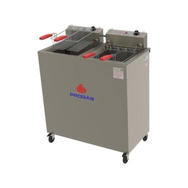 Imagem de Fritador Elétrico Pr-200e água óleo Tanque Individual Progás 220v 220v