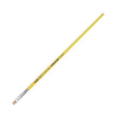 Imagem de Kit c/ 4 Pincel N02 Artesanato Chato 815 Cerda Natural Tigre
