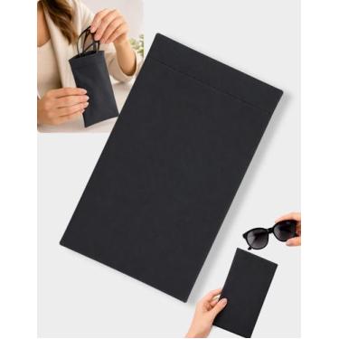 Imagem de 20V Estojo BAG-03-PRETO Para Óculos Borda Com Metal Flexível, Único, P
