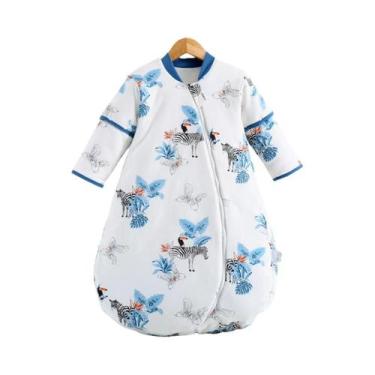 Imagem de Saco De Dormir Para Bebê 2.5Tog Primavera Outono Algodão Fino Em Forma