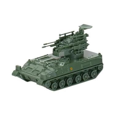 Imagem de Modelo De Brinquedo De Tanque Militar 4D Em Escala 1/72, Míssil Antita