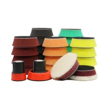 Imagem de Kit De Almofadas De Polimento Mini De 2 Polegadas Com 9, 12 Ou 29 Peça