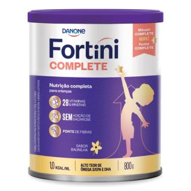 Imagem de Suplemento Infantil Fortini Complete Baunilha Danone Nutricia 800g