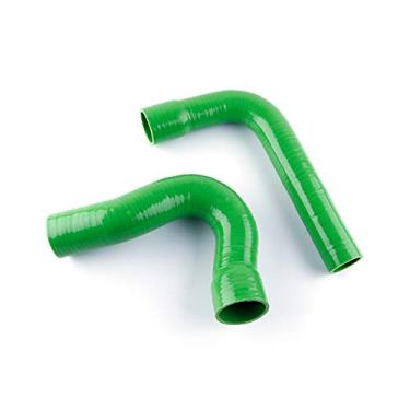 Imagem de LUXERAD Mangueira de radiador de refrigeração de silicone de desempenho de 3 camadas 4,5 mm para Ford Mustang/Falcon/Fairlane V8 67-70 (verde)
