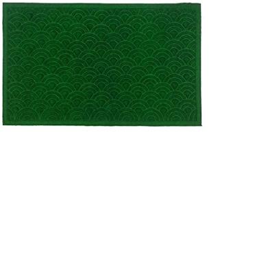 Imagem de Imports Tapete de porta retangular sintético decorativo, 45,72 cm x 76,24 cm, verde