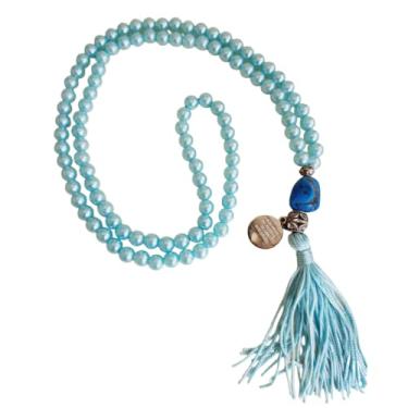 Imagem de Japamala 108 Contas Pérola Abs Azul Ho'Oponopono