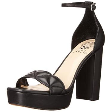 Imagem de Vince Camuto Sandália feminina Mahgs plataforma de salto alto, Preto, 35