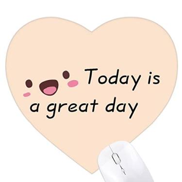 Imagem de Mousepad Inspirational Blessing última palavra coração tapete de borracha para escritório