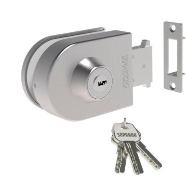 Imagem de Fechadura Auxiliar De Pressão Vidro Porta De Correr Vp530